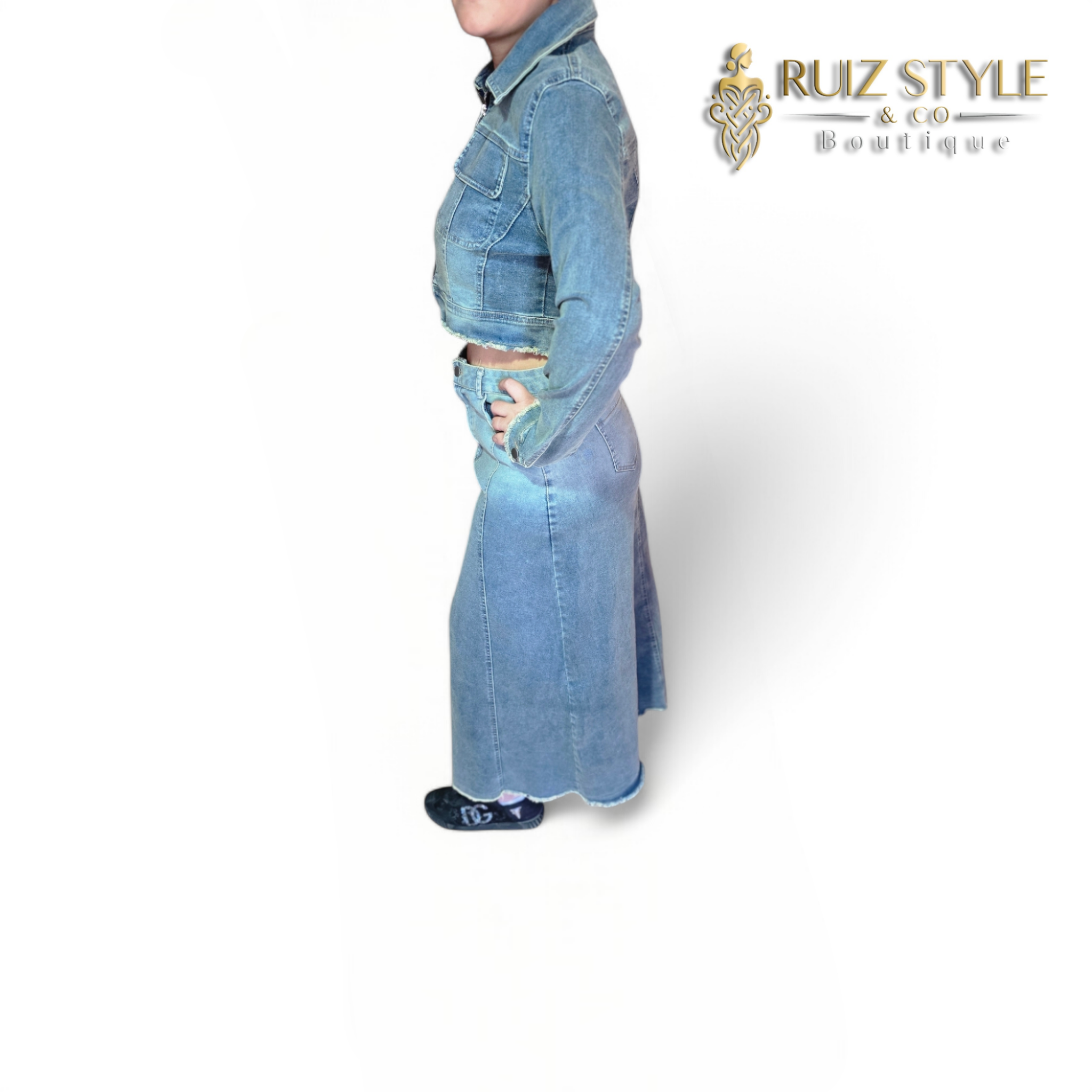 CONJUNTO FALDA LARGA